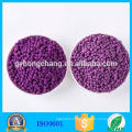 Trade Assurance Chemical Adsorption Materials Potassium Permanganate Activated Alumina Ball For Decomposition the Harmful Gas